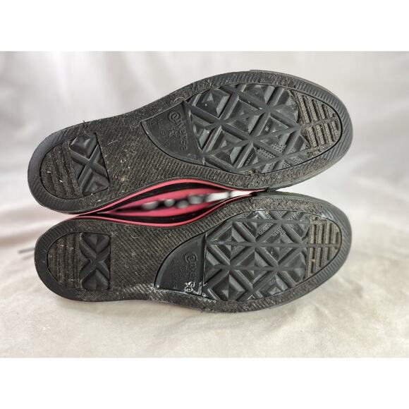 Converse All Star Chuck Taylor High Tops Pink Black Womens 6 Mens 4 Vintage 2004 - Picture 12 of 16